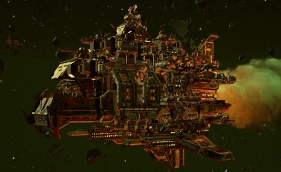 Hammer - Ork Pirates | Jednostki Battlefleet Gothic Armada - Battlefleet Gothic: Armada - poradnik do gry
