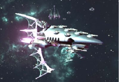 Aconite Frigate - Eldar Corsairs | Jednostki Battlefleet Gothic Armada - Battlefleet Gothic: Armada - poradnik do gry