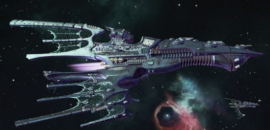 Shadow - Eldar Corsairs | Jednostki Battlefleet Gothic Armada - Battlefleet Gothic: Armada - poradnik do gry