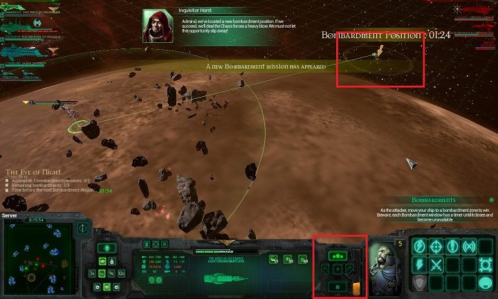 Statki Inkwizycji, które uczestniczą w bitwie nie będą kierować się do wyznaczonych stref - Rozdział II - The Eye of Night | Kampania w Battlefleet Gothic Armada - Battlefleet Gothic: Armada - poradnik do gry