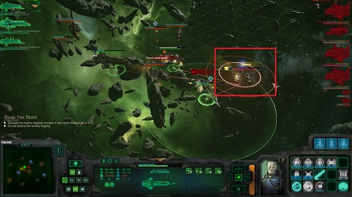 Na początku musisz zniszczyć zasoby tarczy - Rozdział IV - 12th Black Crusade | Kampania w Battlefleet Gothic Armada - Battlefleet Gothic: Armada - poradnik do gry