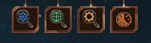 Akcje, które zostaną zrealizowane przez twoich podwładnych zostaną wyświetlone jako ikony w centralnym punkcie ekranu - Interfejs w Stellaris - Stellaris - poradnik do gry