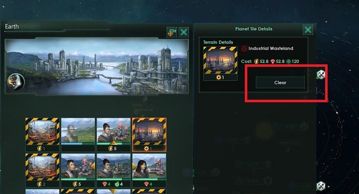Po kliknięciu powinno się wyświetlić dodatkowe pole w panelu - Zajmowanie układów i kolonizacja planet | Dobry start w Stellaris - Stellaris - poradnik do gry