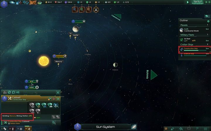Jednym ze źródeł uzyskiwania surowców są anomalie - Rozwój imperium w 4 prostych krokach | Dobry start w Stellaris - Stellaris - poradnik do gry