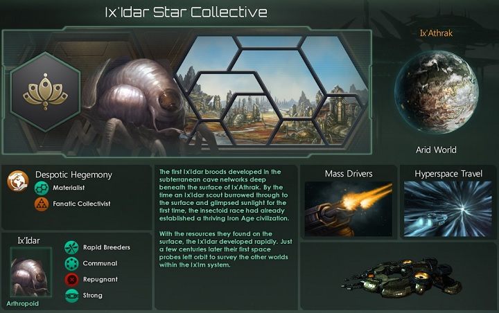 Modyfikatory - Dostępne frakcje | Frakcje w Stellaris - Stellaris - poradnik do gry