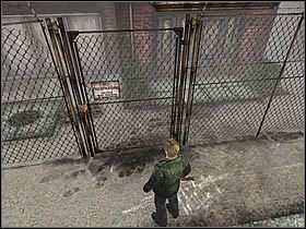 Okolice wokół budynku [Wood Side Apartment] nie zawierają nic wartościowego - Południowe Silent Hill | Silent Hill 2 - Silent Hill 2 - poradnik do gry