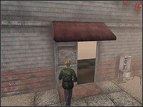 Będąc już w środku przejdź przez białe drzwi z lewej - Zachodnie Silent Hill - Część 2 | Silent Hill 2 - Silent Hill 2 - poradnik do gry