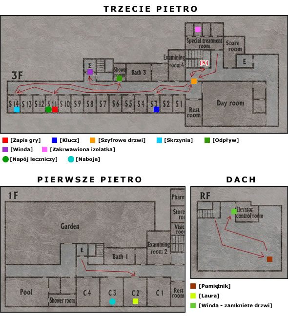 Udaj się na [Trzecie Piętro] - Brookhaven Hospital - Część 2 | Silent Hill 2 - Silent Hill 2 - poradnik do gry