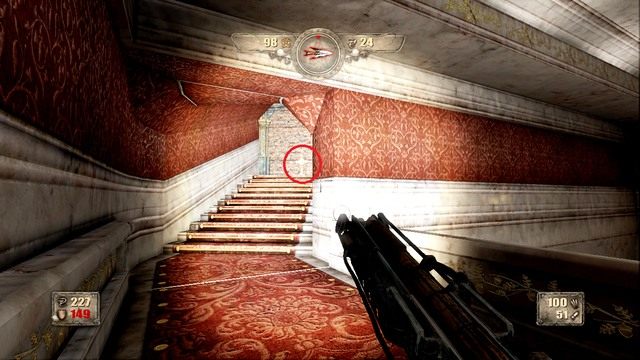 Kolejna relikwia znajduje się na drugiej klatce schodowej. - Rozdział 2 | Opis przejścia Painkiller Hell and Damnation - Painkiller Hell & Damnation - poradnik do gry