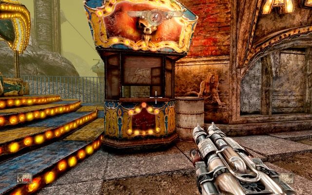 Po drugiej fali będziesz mógł sprawdzić jeszcze ukryty obszar przy pierwszej kasie. - Rozdział 4 | Opis przejścia Painkiller Hell and Damnation - Painkiller Hell & Damnation - poradnik do gry