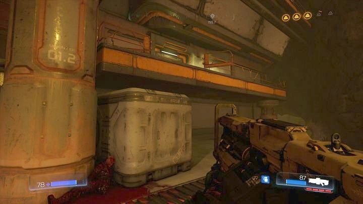 Udaj się do Gniazda Juchy znajdującego się niedaleko drugiego Wyzwania Runy - Obiekt Argentu | Sekrety | Doom - Doom - poradnik do gry