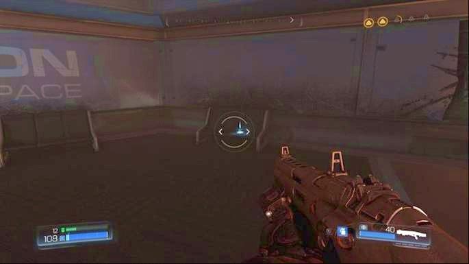 Po walce z pierwszymi Pinky użyj Automapy z prawej strony pomieszczeniai podnieś Dziennik zapytań leżący z lewej - Obiekt Argentu (zniszczony) | Sekrety | Doom - Doom - poradnik do gry