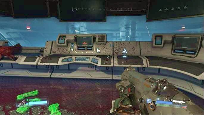 Po rozpoczęciu etapu daj się do pomieszczenia na przeciwko i podnieś leżący obok komputera Dziennik - Centrum przetwarzania VEGI | Sekrety | Doom - Doom - poradnik do gry
