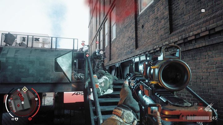 Po przejściu na schody opór ze strony Koreańczyków będzie naprawdę duży - Żółta strefa Ashgate | Punkty kluczowe - Homefront: The Revolution - poradnik do gry