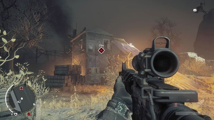 Po dotarciu na miejsce będziesz musiał rozwiązać małą zagadkę - Czerwona strefa Lombard | Punkty kluczowe - Homefront: The Revolution - poradnik do gry