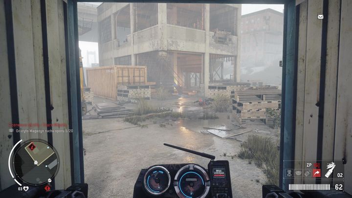 Po nieudanej próbie uruchomienia wyciągarki będziesz musiał doładować generator znajdujący się w budynku obok - Czerwona strefa Stare Miasto | Punkty kluczowe - Homefront: The Revolution - poradnik do gry