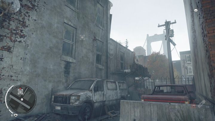 Wejście do magazynu siódmego znajdziesz w miejscu pokazanym na obrazku - Żółta strefa Earlstone | Magazyny i zlecenia - Homefront: The Revolution - poradnik do gry