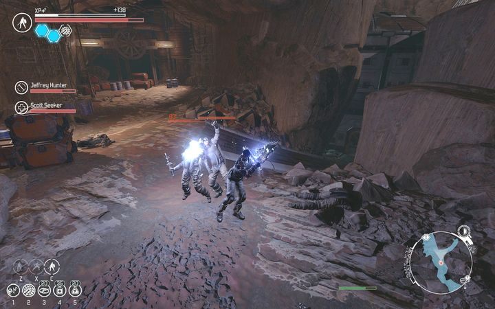 Dotrzyj na koniec kanionu, gdzie znajduje się tunel do Ophiru. - Walka o Pełnię | Rozdział 1 | The Technomancer - The Technomancer - poradnik do gry