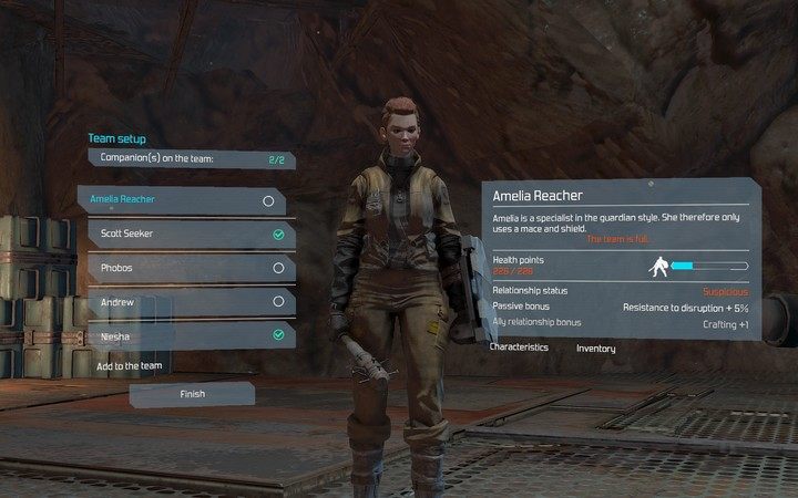 Ameria Reacher - Lista dostępnych towarzyszy | Towarzysze i frakcje | The Technomancer - The Technomancer - poradnik do gry