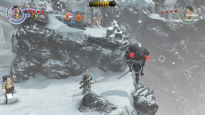 Lokalizacja trzeciego droida - Rozdział 8 - Sabotaż Starkillera | Minizestawy i czerwone klocki LEGO - LEGO Gwiezdne wojny: Przebudzenie Mocy - poradnik do gry