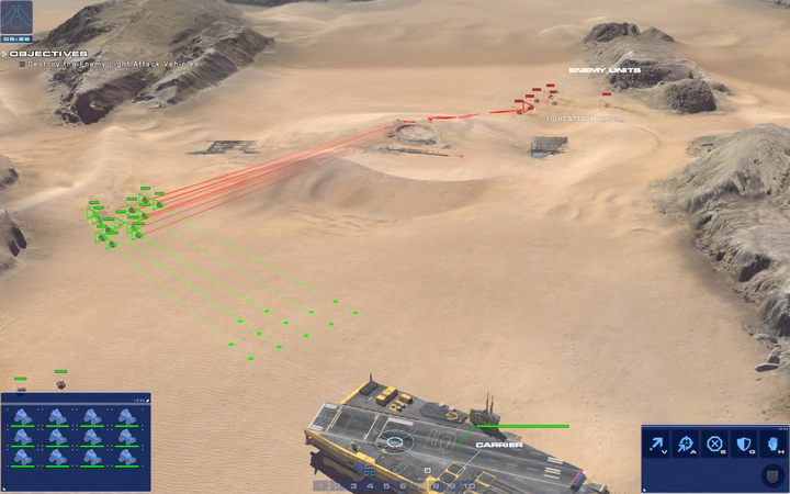 Podążaj za wskazaniami samouczka, by poznać podstawy rozgrywki - 0 - Campaign Tutorial | Kampania | Homeworld Deserts of Kharak - Homeworld: Deserts of Kharak - poradnik do gry
