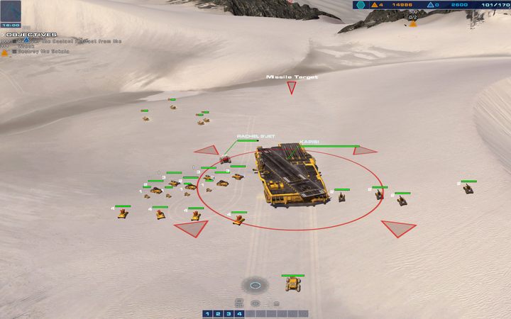 Podpowiedź: Oponent także posiada pociski Cruise Missile - 12 - Torin Crater | Kampania | Homeworld Deserts of Kharak - Homeworld: Deserts of Kharak - poradnik do gry