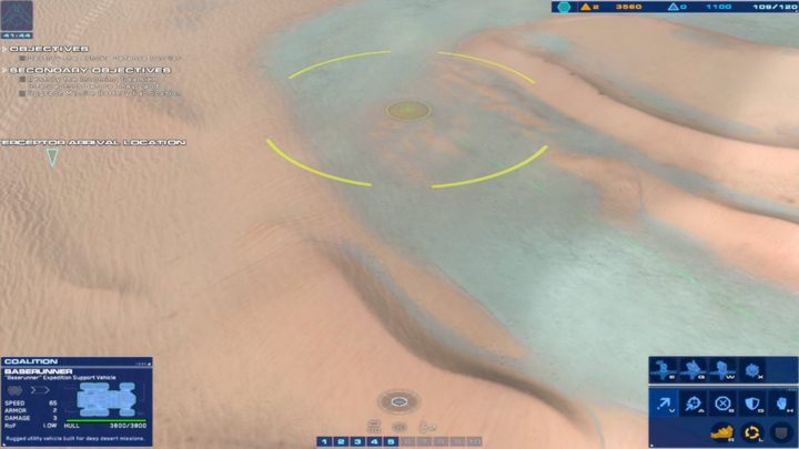 Wybuduj dwa działka AA tuż przy punkcie, z którego mają nadlatywać wrogie bombowce. - 6 - Beladin Dune Sea | Kampania | Homeworld Deserts of Kharak - Homeworld: Deserts of Kharak - poradnik do gry