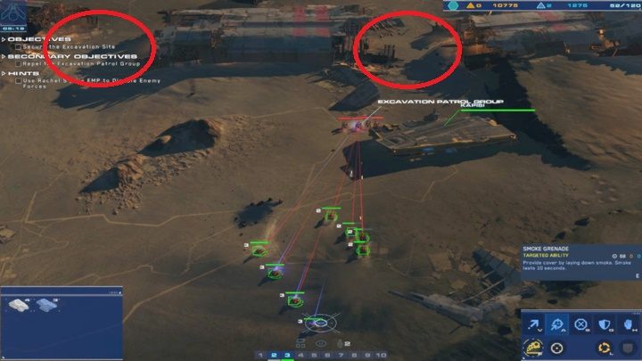 Masz teraz czas na produkcję jednostek - głównie AAV i RG oraz lotnictwa, przydatne będą również ze 2-3 Missile Battery - 7 - Gaalsien Base | Kampania | Homeworld Deserts of Kharak - Homeworld: Deserts of Kharak - poradnik do gry
