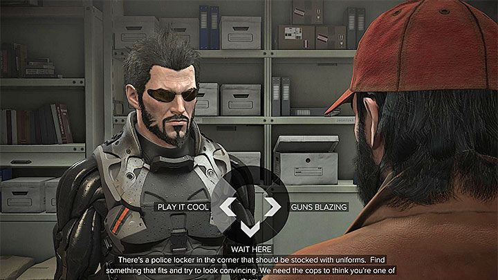 Moment podjęcia decyzji - K jak Każdy - zadanie poboczne | Praga (trzecia wizyta) | Deus Ex - Deus Ex: Rozłam Ludzkości - poradnik do gry