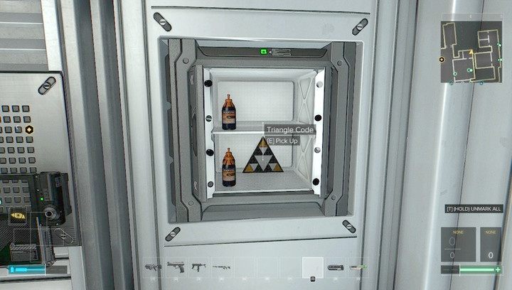 Jeden z przykładowych trójkodów w sejfie. - Trój-kody | Zestawienia | Deus Ex Rozłam Ludzkości - Deus Ex: Rozłam Ludzkości - poradnik do gry