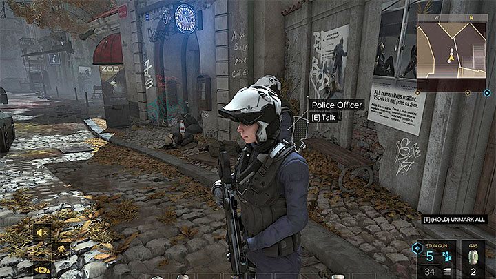 Porozmawiaj z nieskorumpowaną funkcjonariuszką - Złoty bilet - zadanie poboczne | Praga - Zadania poboczne | Deus Ex - Deus Ex: Rozłam Ludzkości - poradnik do gry