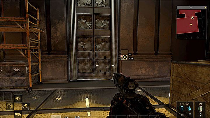 Drzwi prowadzące do atrium - użyj gotowego kodu lub włam się - Zakupy na Czarnym Rynku - zadanie główne | Dubaj | Deus Ex Rozłam Ludzkości - Deus Ex: Rozłam Ludzkości - poradnik do gry