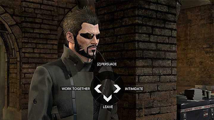 Najważniejszy moment rozmowy z K - Samizdat - zadanie poboczne | Praga - Zadania poboczne | Deus Ex - Deus Ex: Rozłam Ludzkości - poradnik do gry