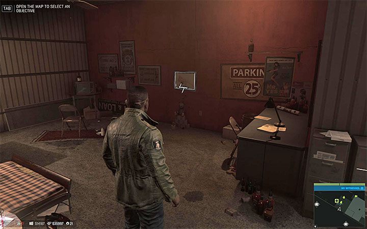 Zbadaj biuro w dużym budynku w złomowisku - Obrazy Vargas | Sekrety w Mafia III - Mafia III - poradnik do gry