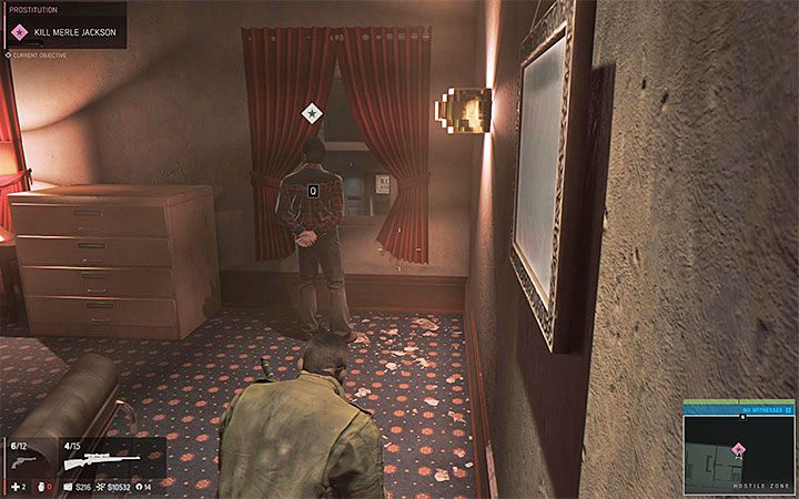 Jeśli skradałeś się to pojawi się okazja do zajścia Merlea od tyłu - Biznes prostytucyjny cz.1 | Misje fabularne w Mafia III - Mafia III - poradnik do gry