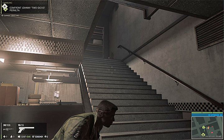 Schody w kuchni są słabiej pilnowane - Biznes hazardowy | Misje fabularne w Mafia III - Mafia III - poradnik do gry