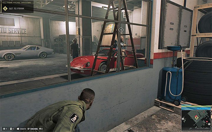 Możesz ustawić się przy oknie i rozpocząć ostrzał - Zamordowanie Franka Paganiego | Misje fabularne w Mafia III - Mafia III - poradnik do gry