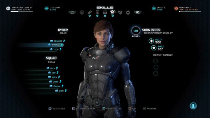Dzięki temu, można ponownie rozdysponować wszystkie punkty umiejętności! - Jak zresetować wydane punkty umiejętności? - Mass Effect: Andromeda - poradnik do gry