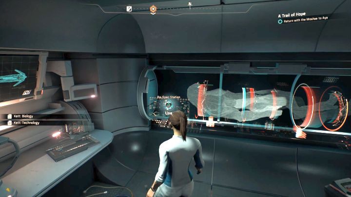 Terminal służący do resetowania punktów umiejętności. - Jak zresetować wydane punkty umiejętności? - Mass Effect: Andromeda - poradnik do gry