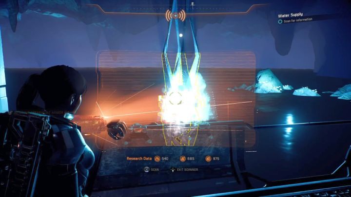 Obiekt do zeskanowania. - Źródło wody | Elaaden | Zadania w Helejosie w Mass Effect Andromeda - Mass Effect: Andromeda - poradnik do gry