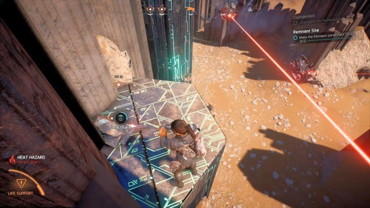 Twoim celem jest dezaktywacja rdzeni Porzuconych. - Rozmontowanie | Elaaden | Zadania w Helejosie w Mass Effect Andromeda - Mass Effect: Andromeda - poradnik do gry