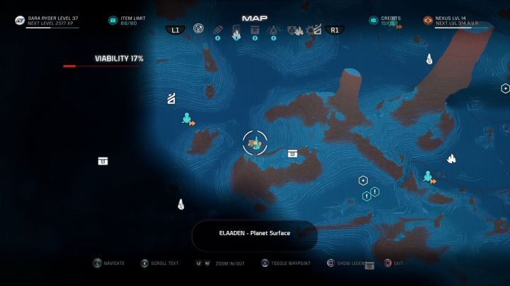 Lokalizacja zachodniego monolitu. - Oswajanie pustyni | Elaaden | Zadania w Helejosie w Mass Effect Andromeda - Mass Effect: Andromeda - poradnik do gry