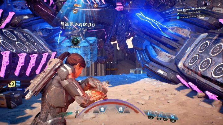 Na koniec należy aktywować truchło Architekta. - Architekt na Elaaden | Elaaden | Zadania w Helejosie w Mass Effect Andromeda - Mass Effect: Andromeda - poradnik do gry