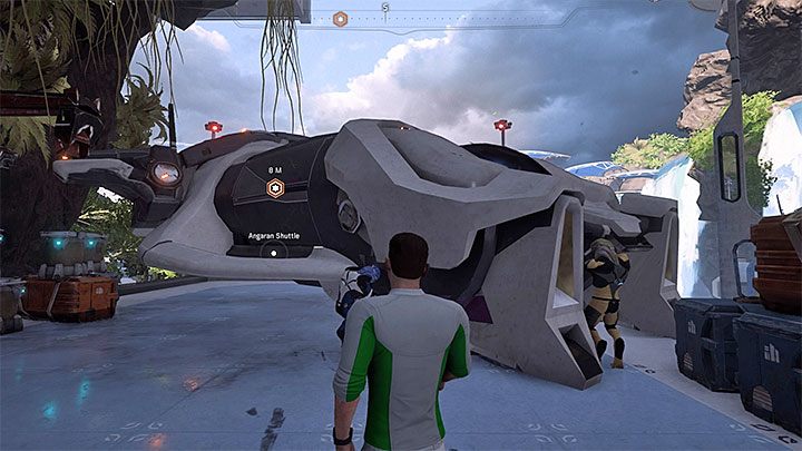Z promu możesz skorzystać w każdej chwili - Ścieżka nadziei (A Trail of Hope) | Operacje priorytetowe - Mass Effect: Andromeda - poradnik do gry