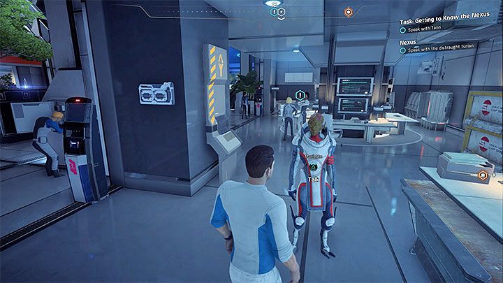 Mariette odnajdziesz niedaleko posterunku milicji - Pierwszy morderca | Nexus | Zadania w Helejosie w Mass Effect Andromeda - Mass Effect: Andromeda - poradnik do gry