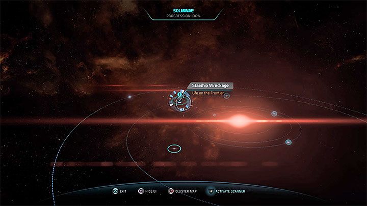 Przykładowy nowo odnaleziony wrak statku - Życie na pograniczu | Nexus | Zadania w Helejosie w Mass Effect Andromeda - Mass Effect: Andromeda - poradnik do gry