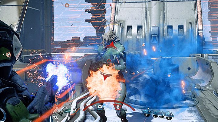 Pozbywaj się na bieżąco posiłków - Jak pokonać Kardynał kettów na Voeld w Mass Effect Andromeda? | Walki z bossami - Mass Effect: Andromeda - poradnik do gry