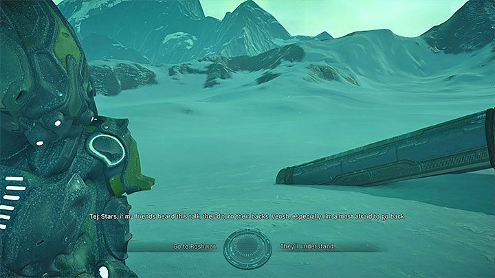 Możesz doradzić Tejowi jak ma się zachować - Reformacja (Reformation) | Voeld | Zadania w Helejosie - Mass Effect: Andromeda - poradnik do gry