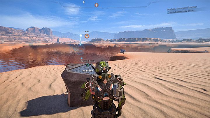 Konsola Porzuconych jest tuż obok zbiornika wodnego - Peebee: Skaner Porzuconych | Sojusznicy i związki w Mass Effect Andromeda - Mass Effect: Andromeda - poradnik do gry