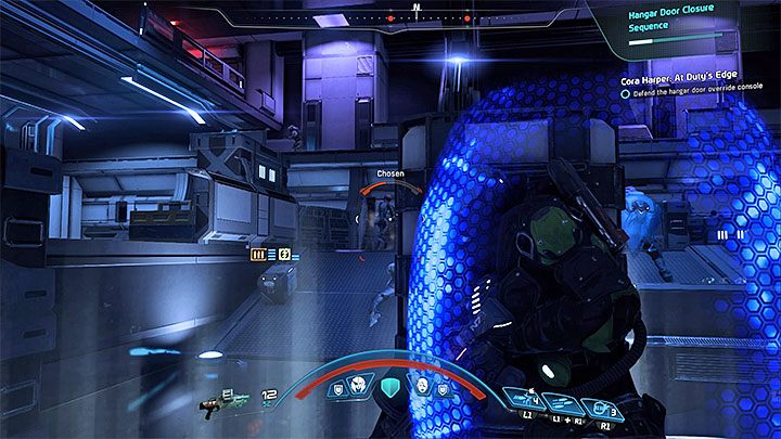 Atakuj wrogów zza zasłon pozostając blisko ochranianej konsoli - Cora Harper: Na granicy służby | Sojusznicy i związki w Mass Effect Andromeda - Mass Effect: Andromeda - poradnik do gry